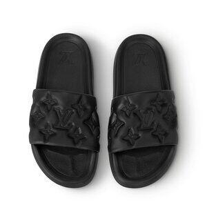 Authentic Louis Vuitton Monogram Waterfront Mule Shoes Size 9